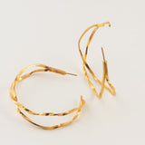 Double Greta Hoops