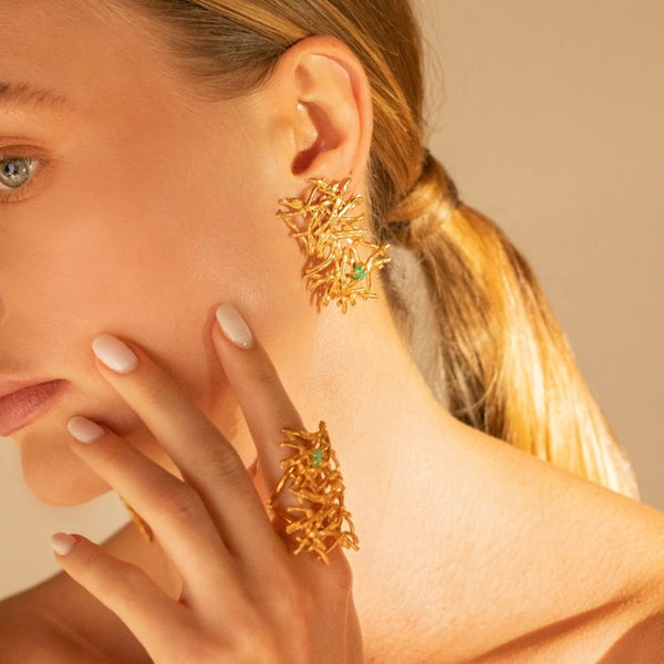 Amalure Maxi Earrings