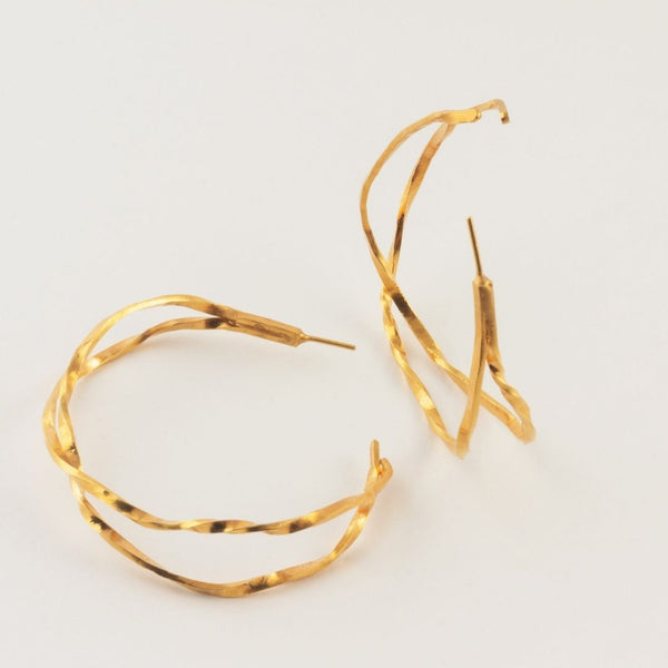 Double Greta Hoops