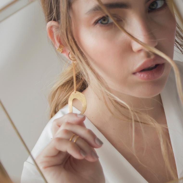 Talia Jaspe Earrings - Luisa López